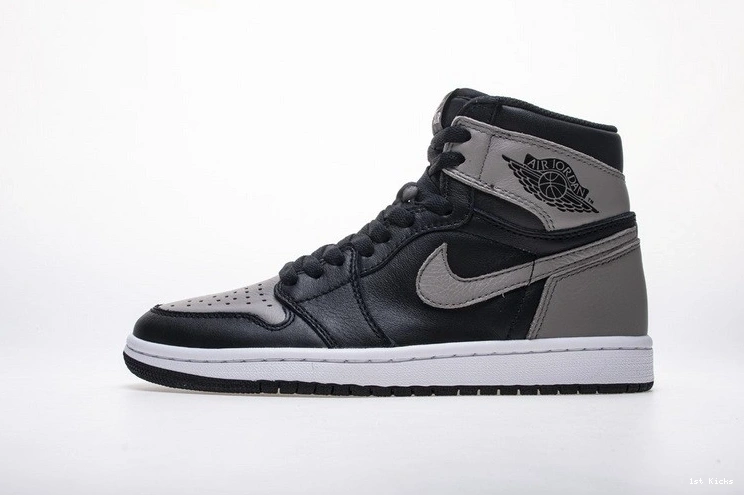 Gray OG  Retro High Air 1 Shadow Black Jordan 555088-013 1229